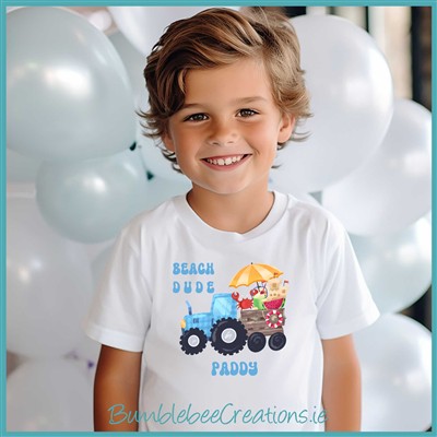 Beach Dude Tshirt : Kids